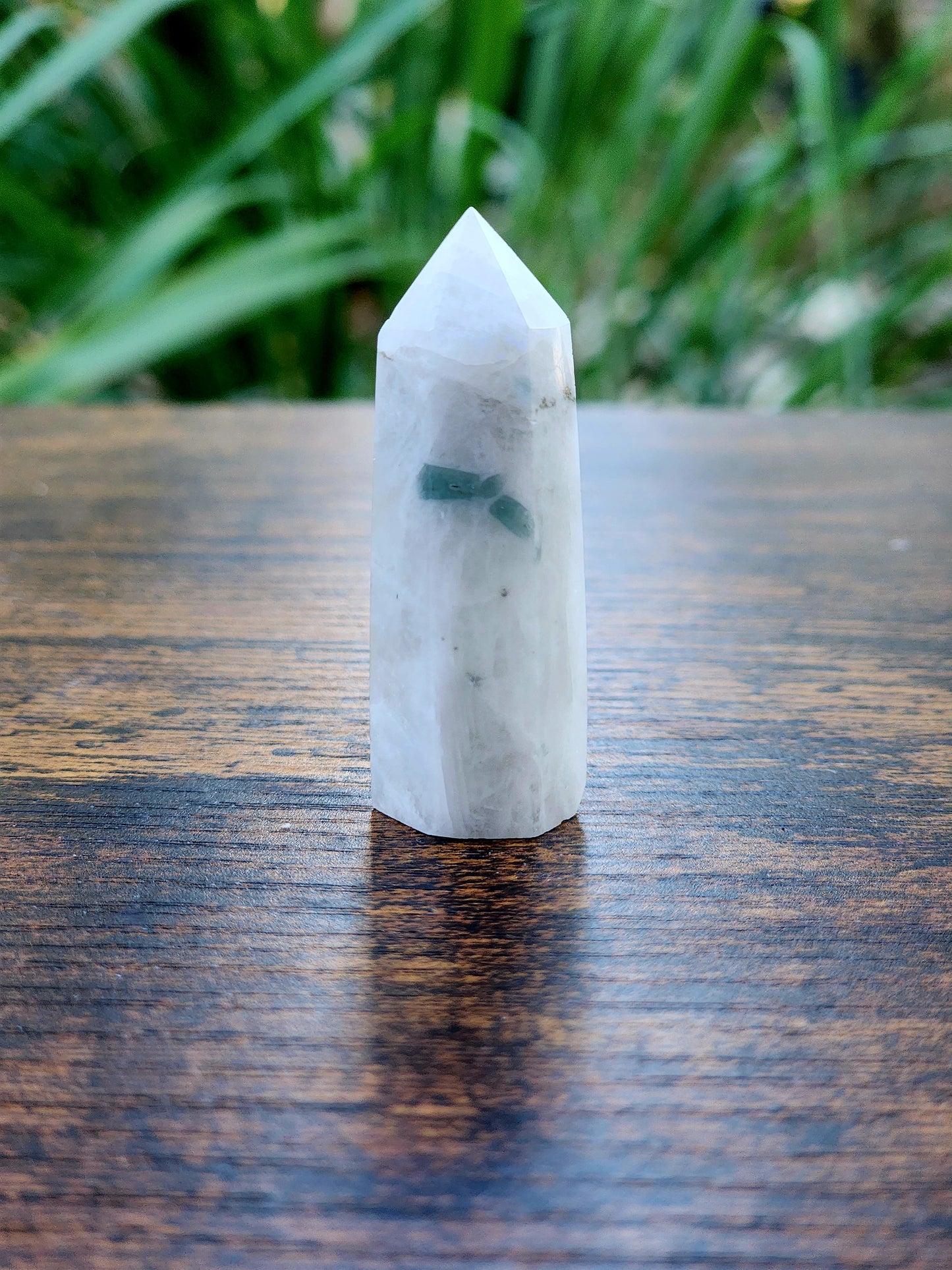 Moss Agate Mini-Tower