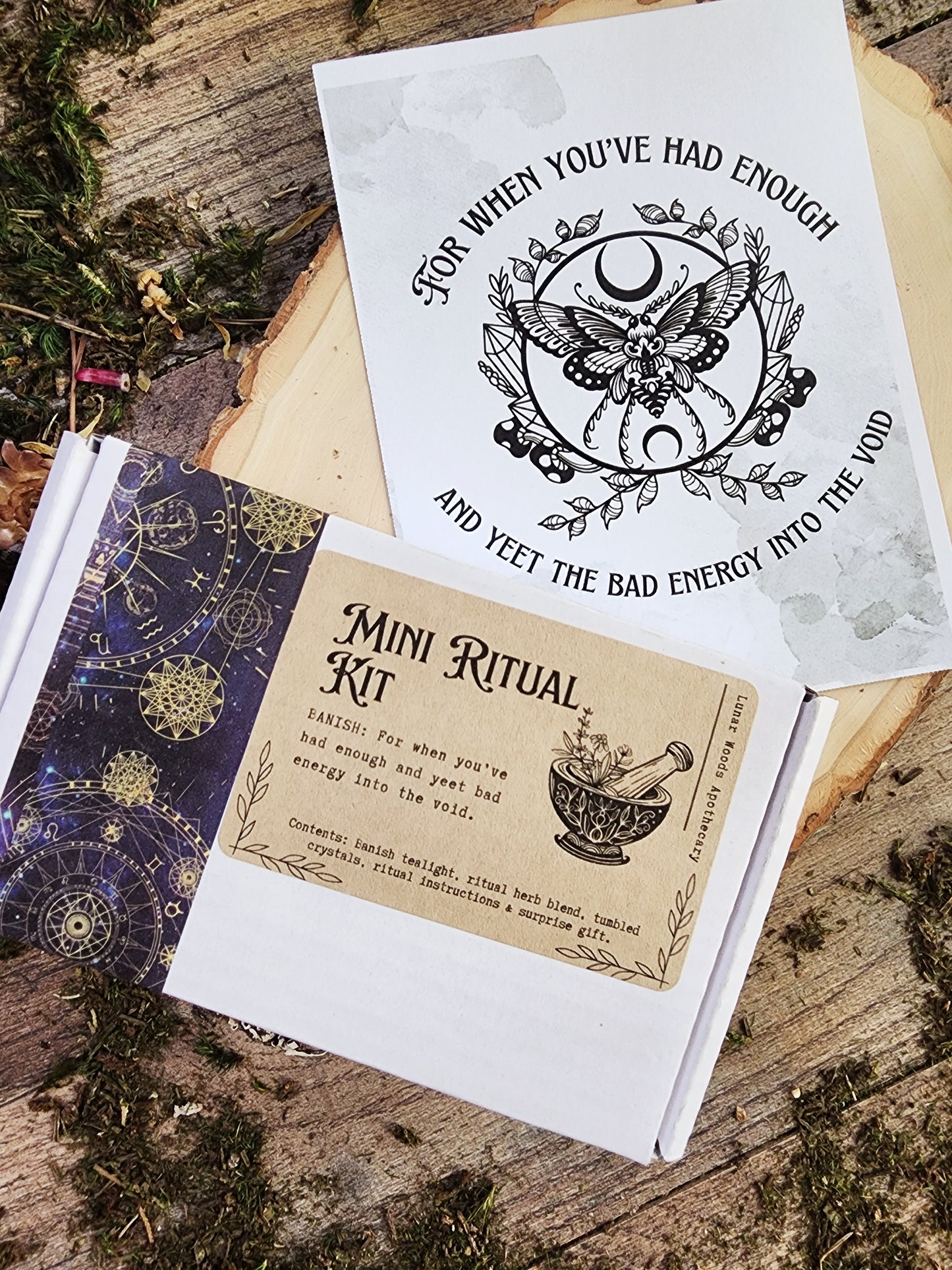 Banish-Mini Ritual Kit