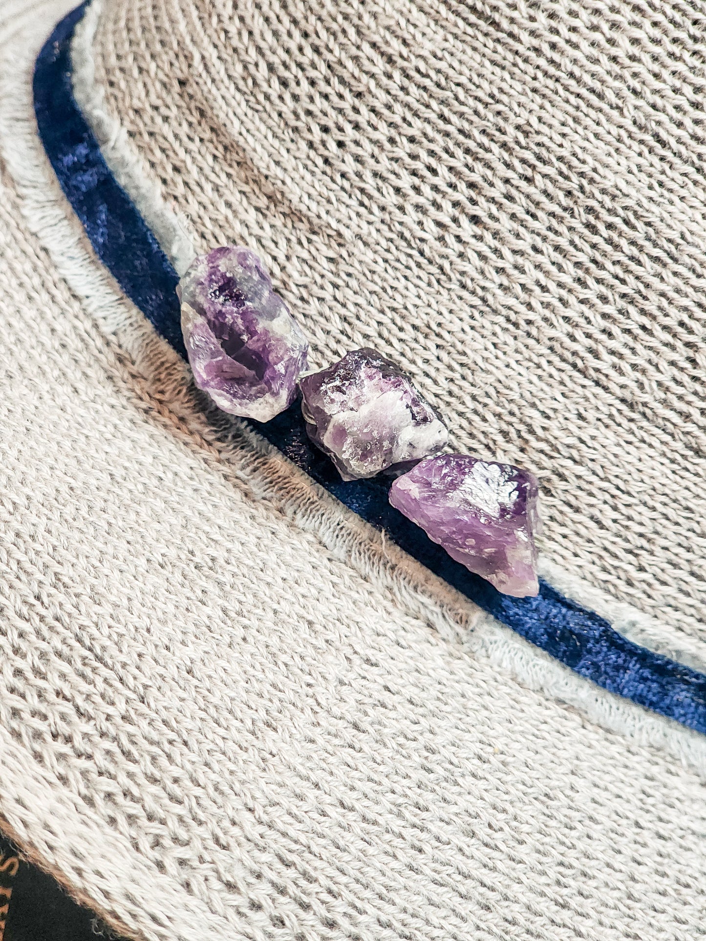 Amethyst Dreams-Handmade Witch Hat