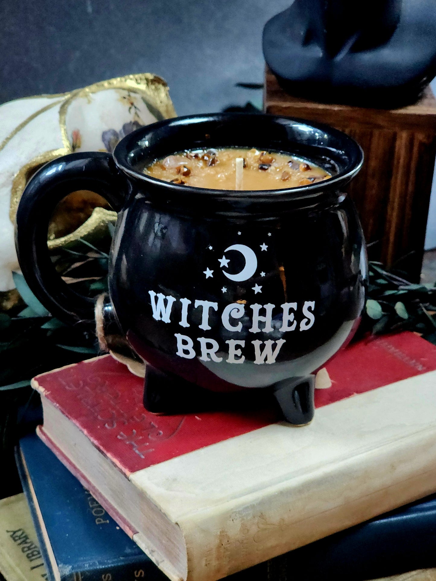 Cauldron Mug Candle (11 oz)