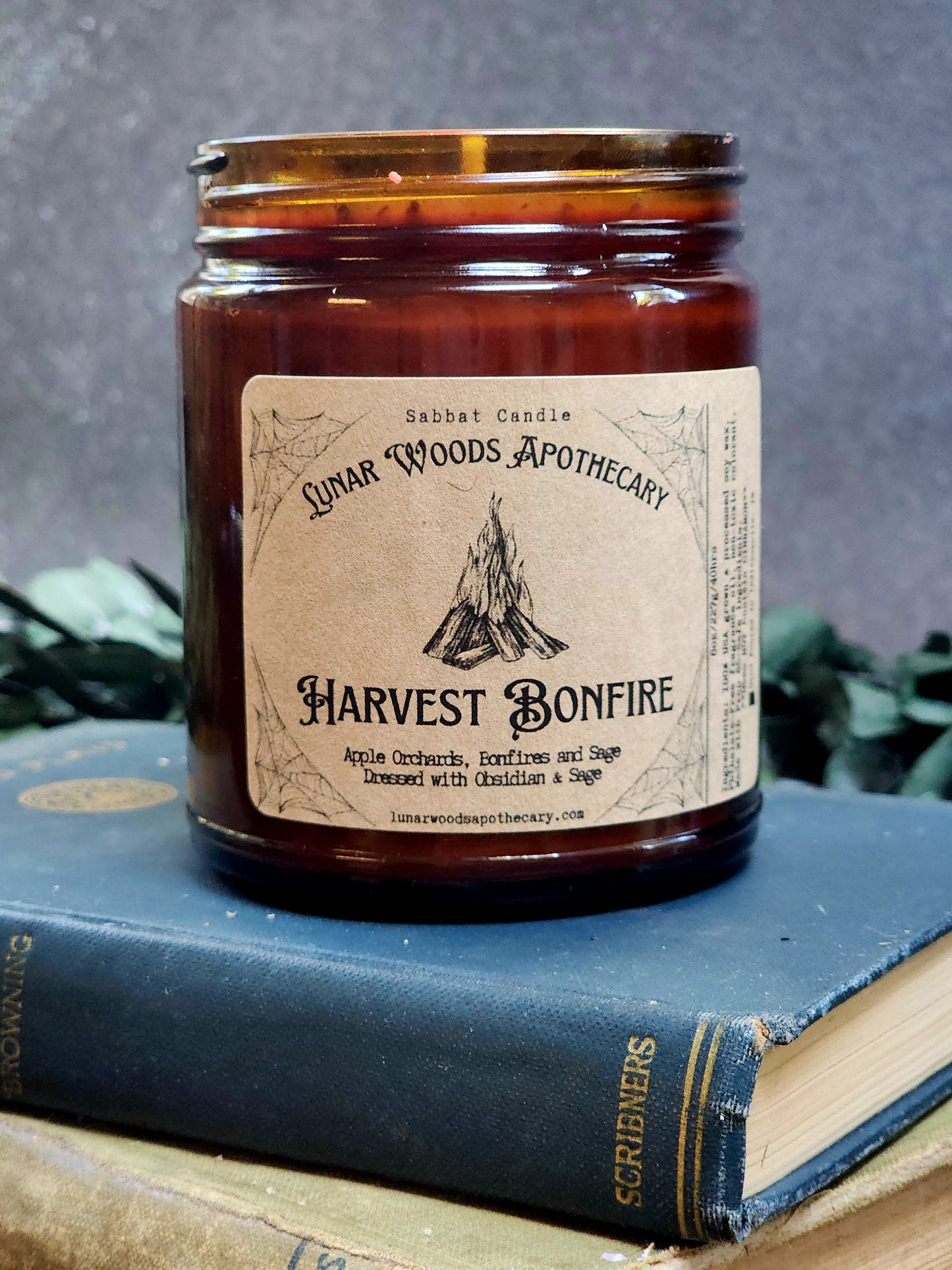 Sabbat Candle Harvest Bonfire