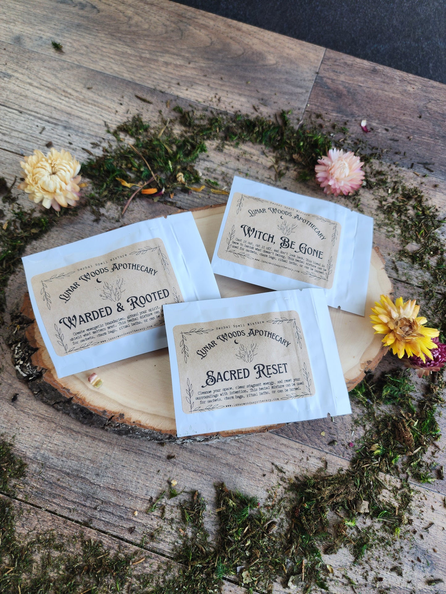 Witch Be Gone!- Herbal Spell