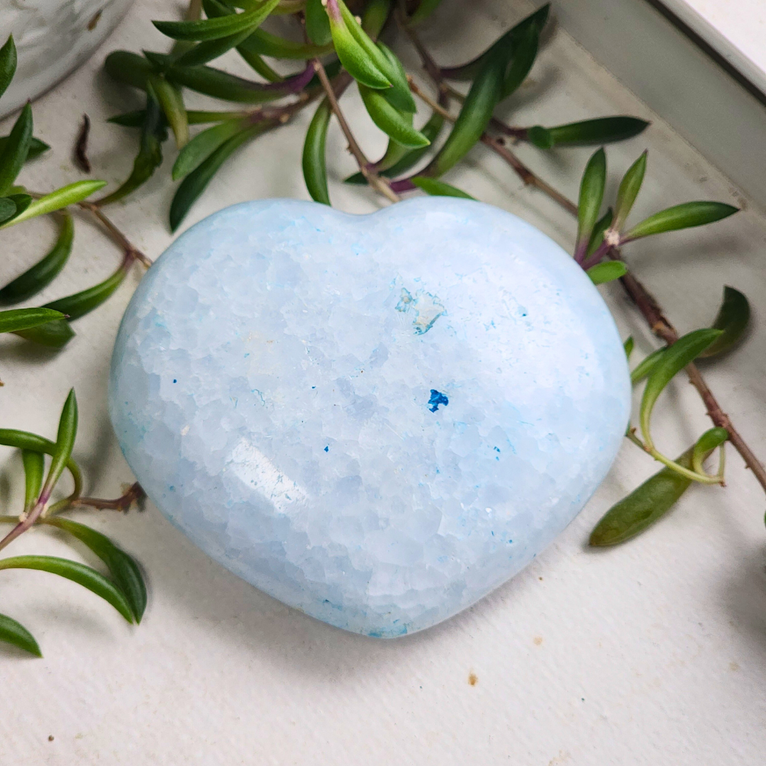 Celestite Heart-Large