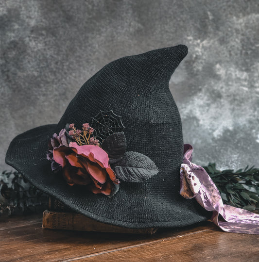 Dark Autumn-Handmade Witch Hat