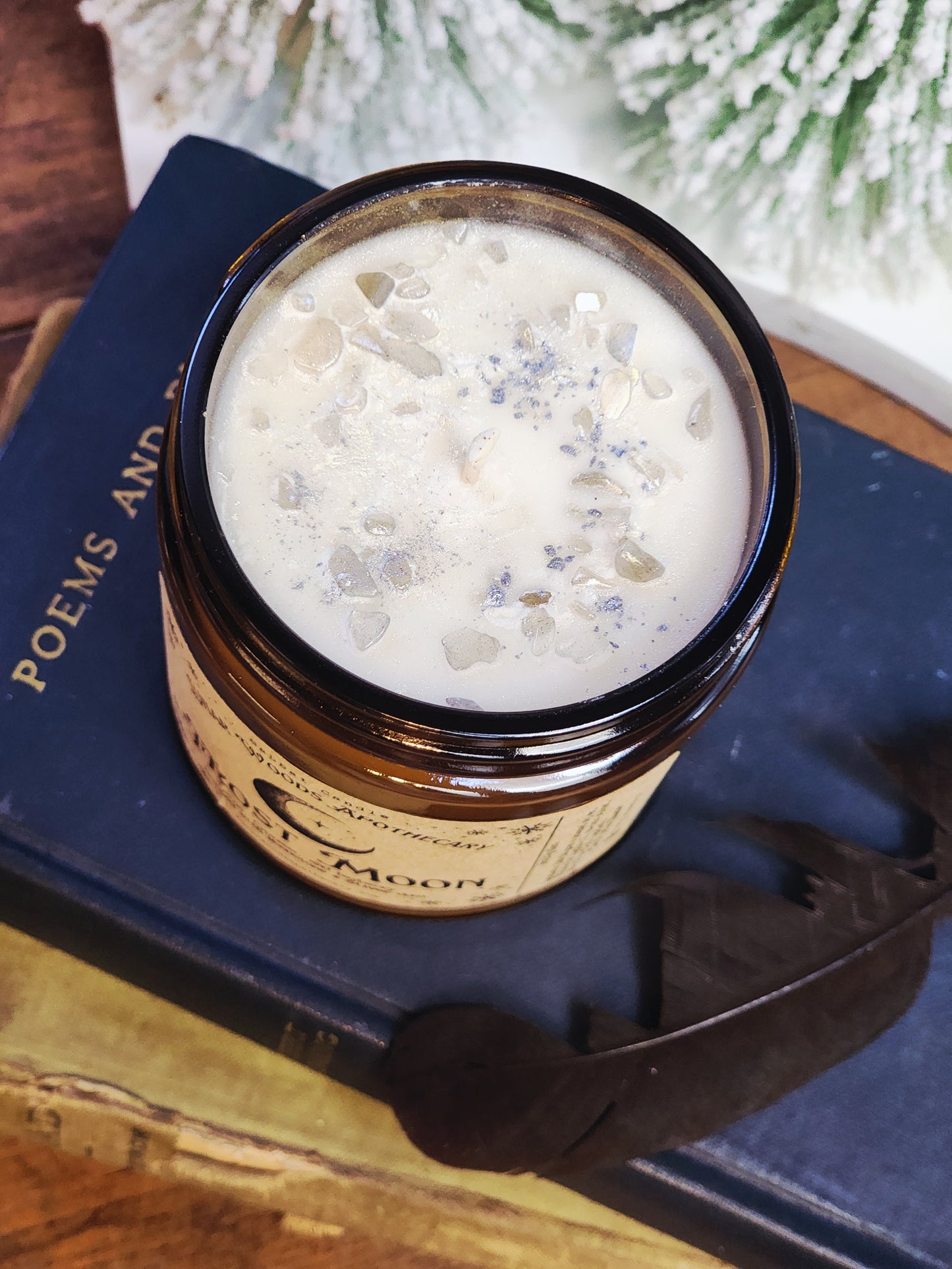 Frost Moon Sabbat Candle